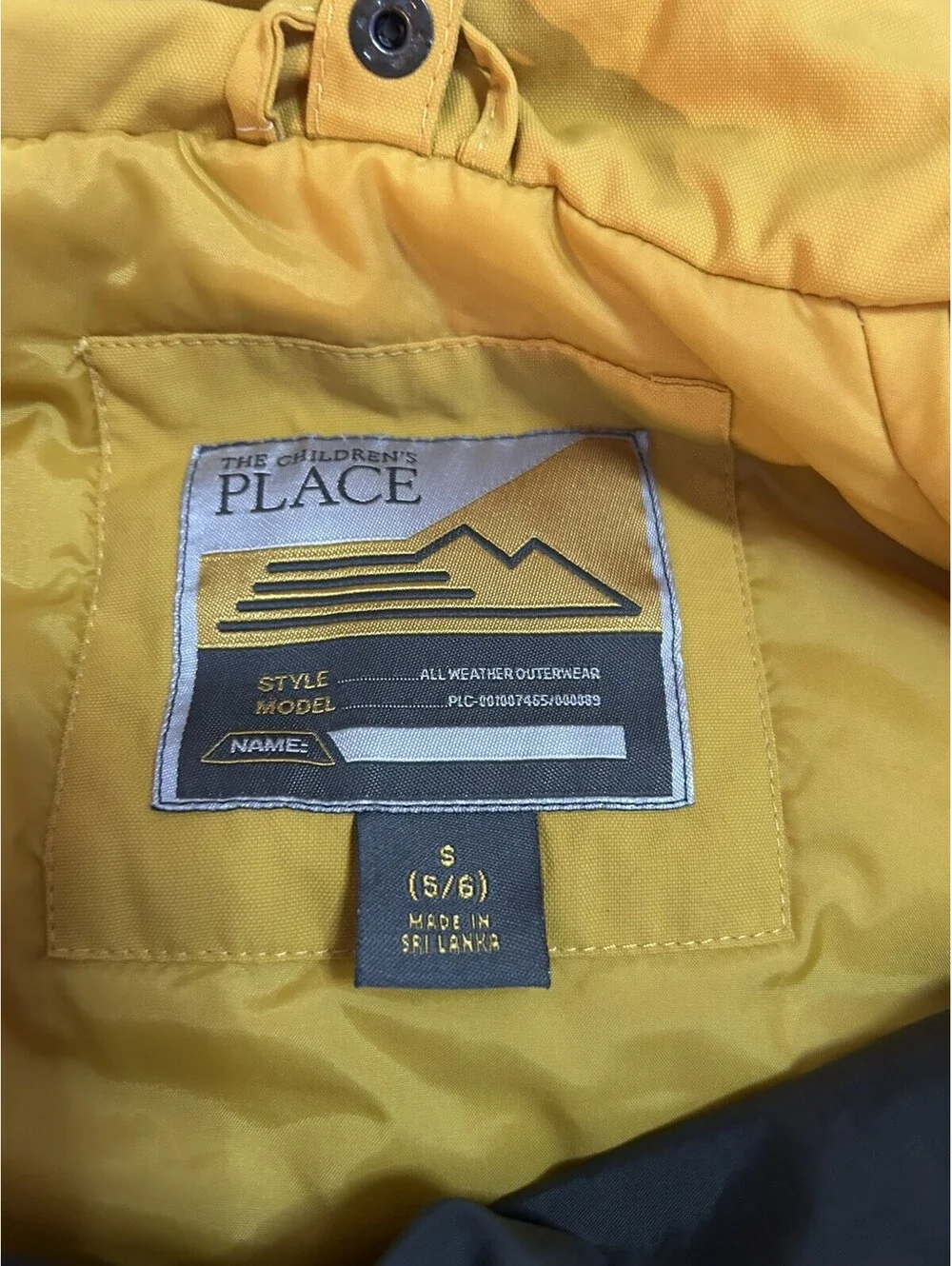 The Childrens Place Winter Jacket 5T